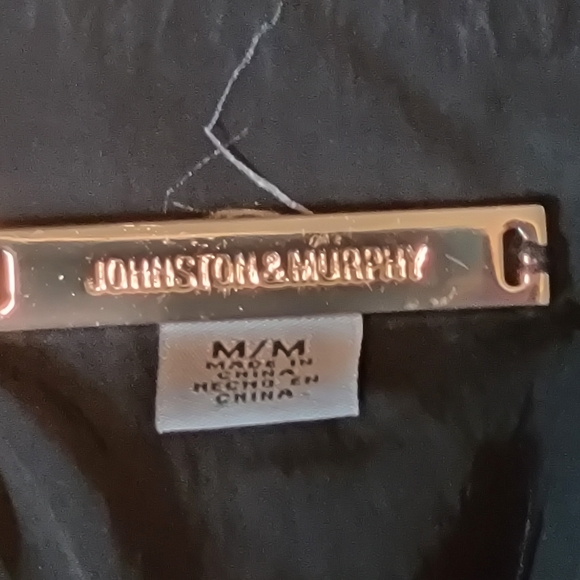 Johnston & Murphy Black light jacket Size Medium - Picture 7 of 9